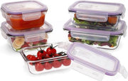 Set 5 Lunchboxen Quid Frost Kristal