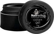 Nail Perfect Color+ Gel Black 7gr