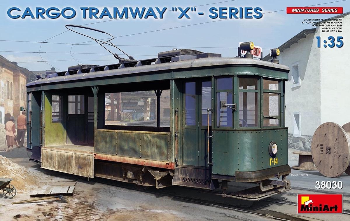 Miniart - Cargo Tramway ���x���-series 1:35 (3/20) * - MIN38030 - modelbouwsets
