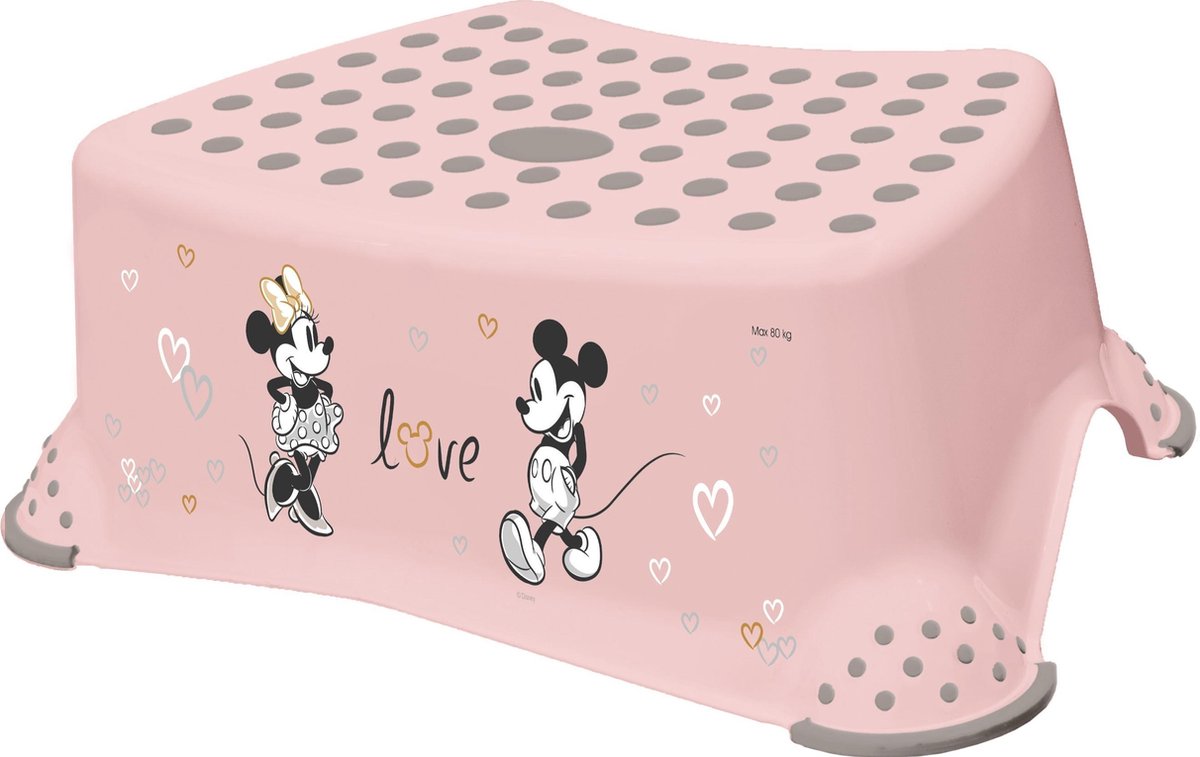 Keeeper WC Opstapje Minnie Mouse pastel rose