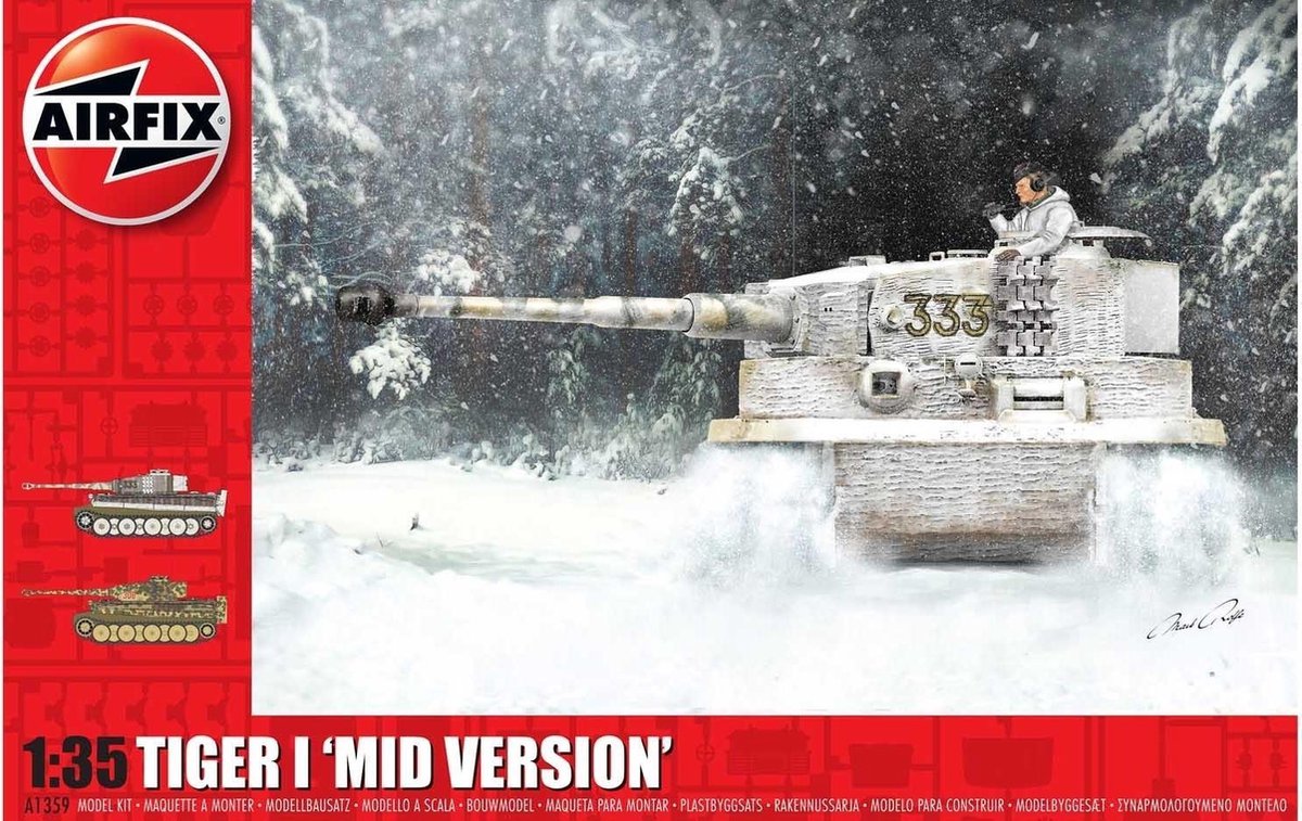 Airfix - Tiger-1 Mid Version (9/19) *