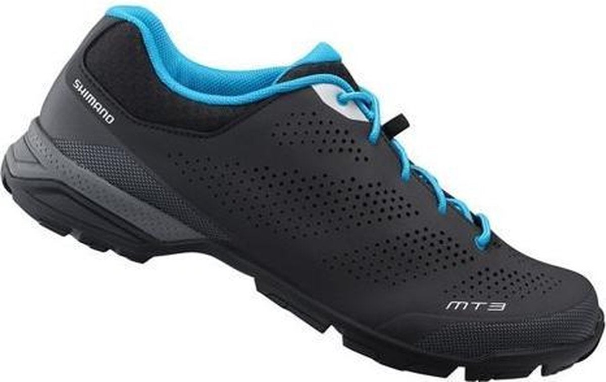 Shimano Fietsschoenen Tour Sh-mt301 Zwart/blauw Maat 36