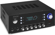 Versterker audio - Fenton AV120FM-BT 120W stereo versterker met Bluetooth