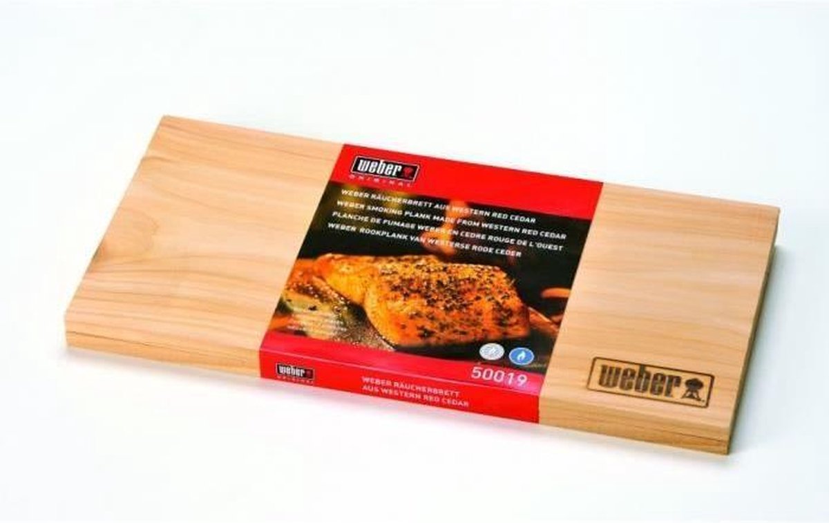 Weber® Barbecues Rookplank Cederhout Klein
