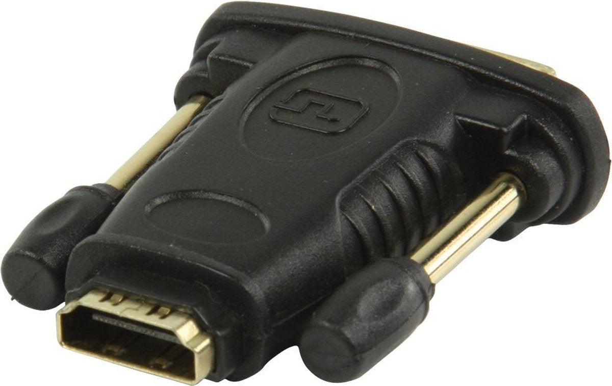 Valueline DVI - HDMI adapter DVI mannelijk - HDMI input  zwart