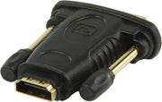 Valueline DVI - HDMI adapter DVI mannelijk - HDMI input  zwart