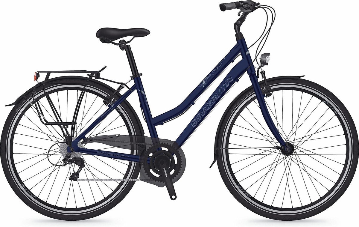 Shockblaze Beverly lady - Damesfiets - 7 Versnellingen - 28inch - 45cm  BK18SB5401