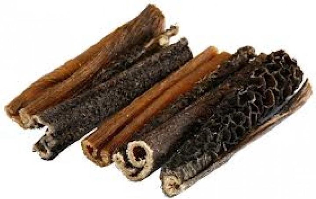 Runderpens Pensstaafjes Hondensnack Rundersnack Gedroogd Grootverpakking 5 X 1 kilo