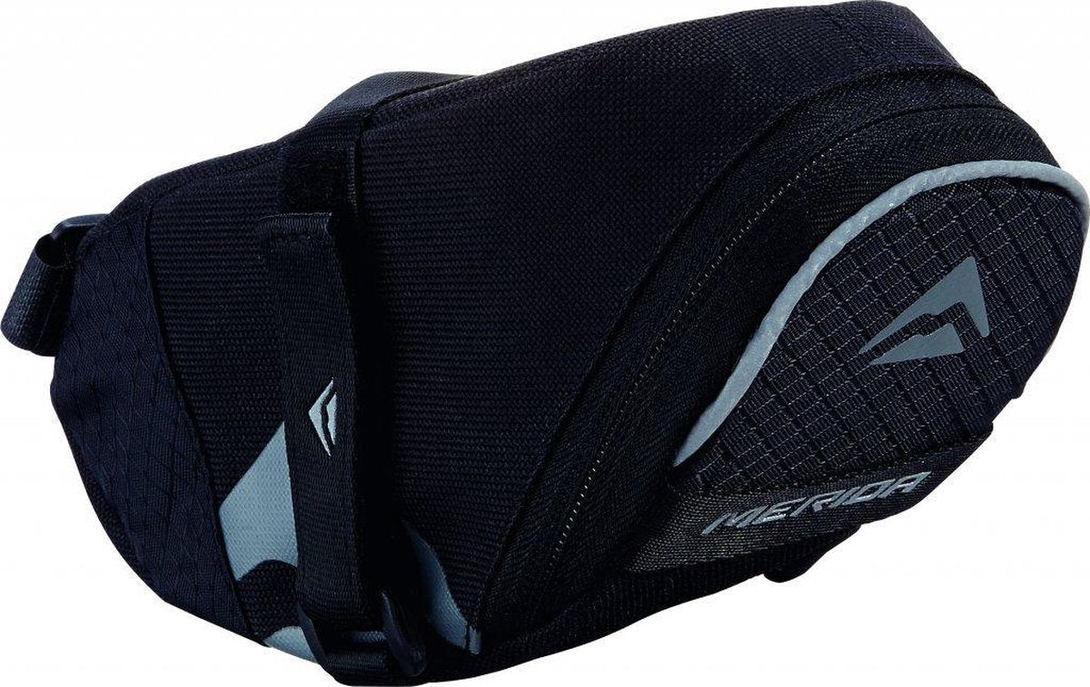 Merida Zadeltas Hook & Loop M Zwart Wielrennen Mountainbiken