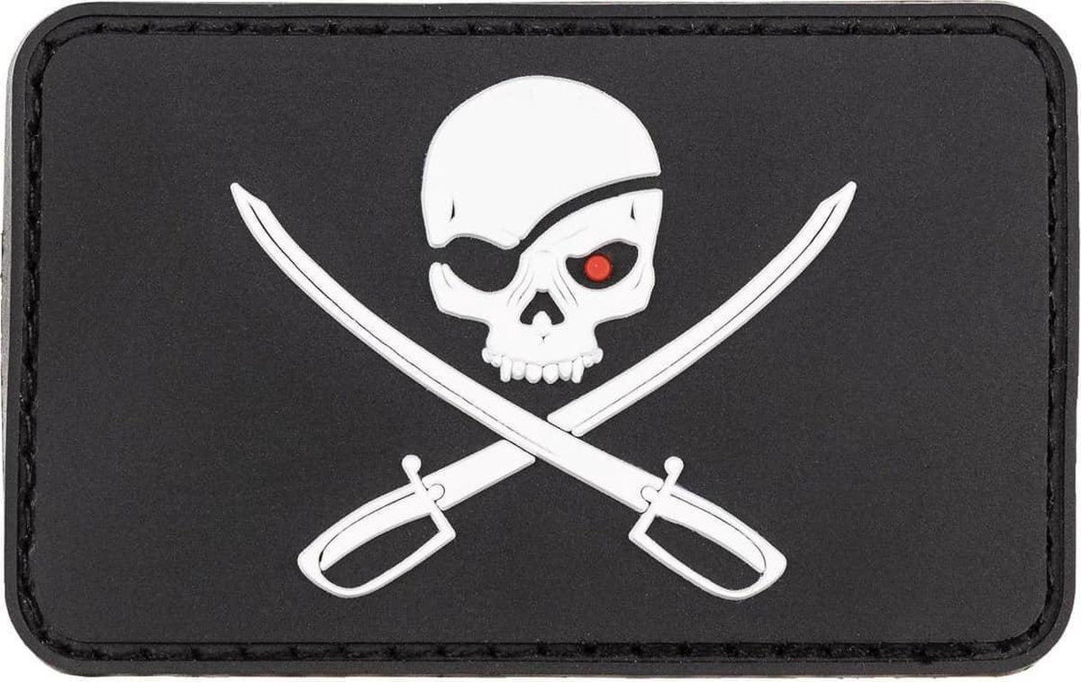 MFH - Patch "Pirates" - 8x5cm