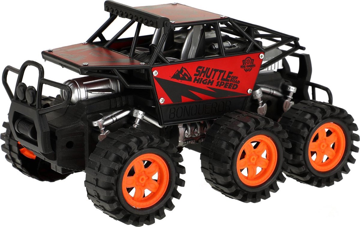 Toi-toys Monstertruck Friction Power Jongens 20 Cm Rood/zwart