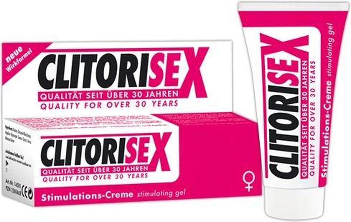 CLITORISEX Cream 40 ml - Drogisterij - Cremes - Transparant - Discreet verpakt en bezorgd