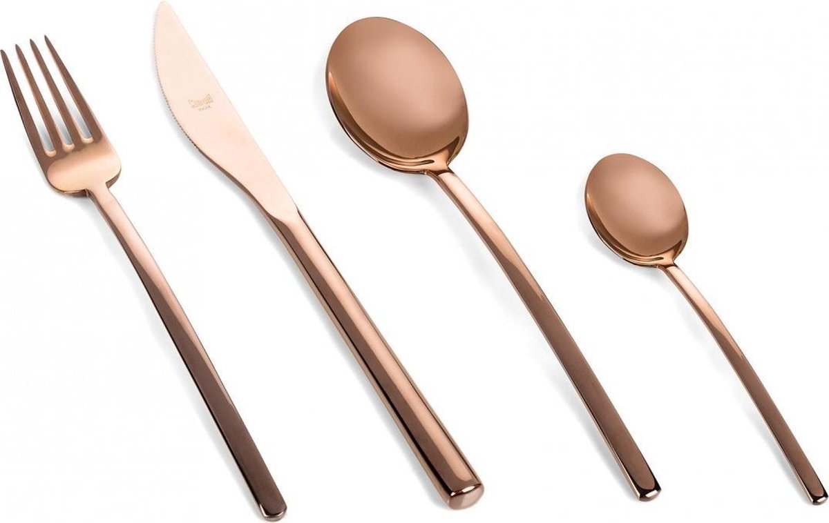 Mepra Due Bronzo (brons / koper) - 24-delige bestekset