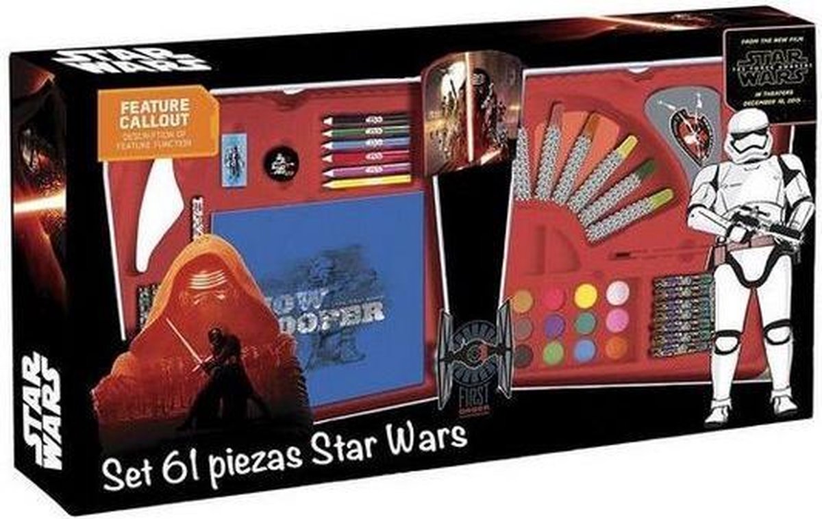 OPENBOX Set de Manualidades Simba 40309 Star Wars (61 pcs)