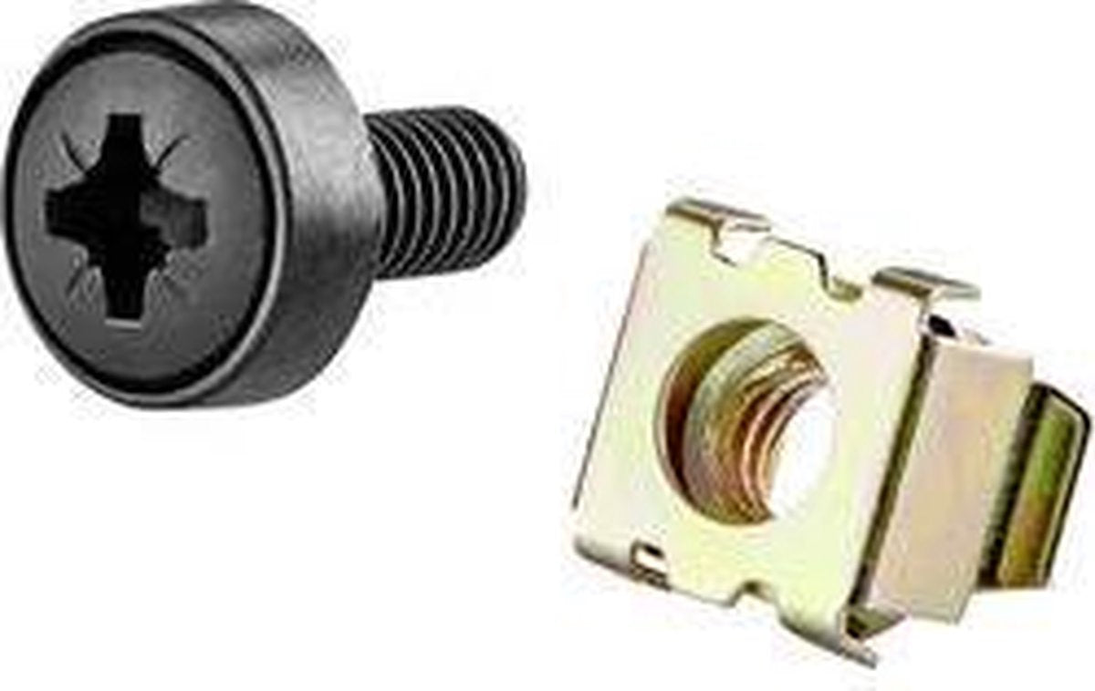 Patchkast-bevestigingsmateriaal Renkforce RF-3429166 (Inhoud: 50 stuk(s)) Zilver