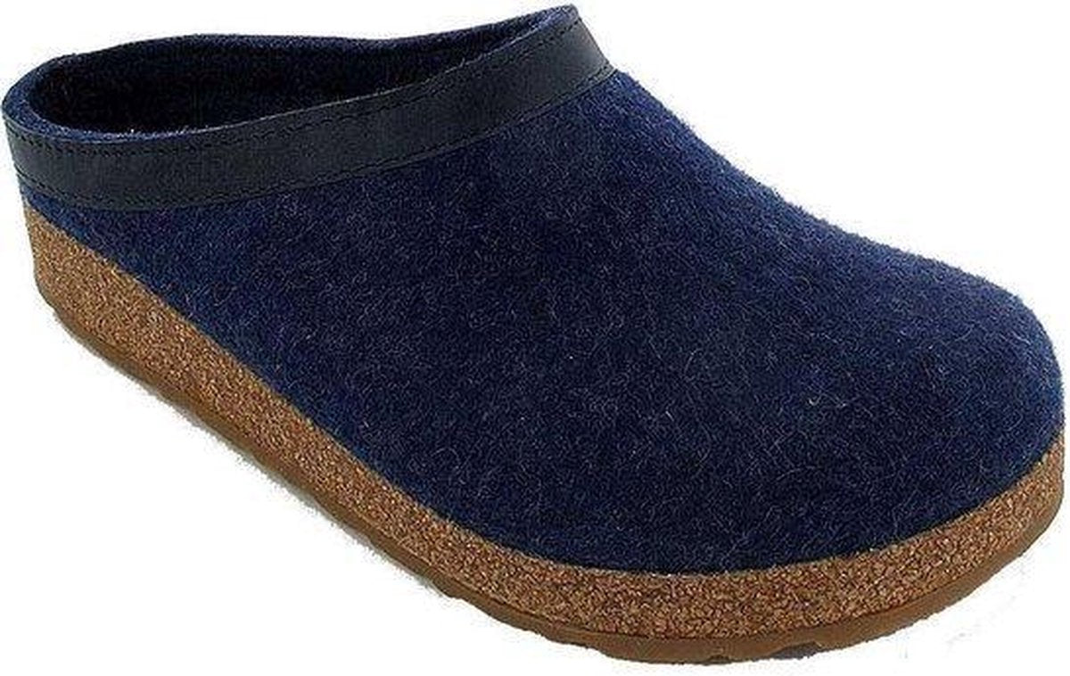 Haflinger Grizzly Torben - Pantoffels Dames - Pantoffels Heren  - Jeans - Maat 40