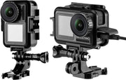 PRO SERIES Vertical/Horizontale Frame Case met Quick Release Gesp Statief voor DJI OSMO Action Camera