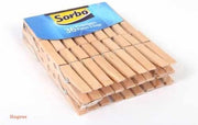 Sorbo Wasknijpers - Hout - 180 stuks (5x36)