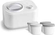 Zelfvriezende IJsmachine 1L - Eni incl. bewaarcontainer mini in een set van 4