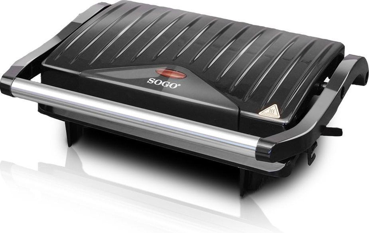 Tosti apparaat - Tosti ijzer - Zwart - Contactgrill - Toaster