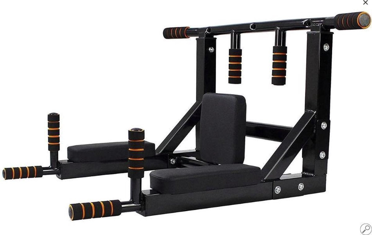 SOUTHWALL  fitness station - muurmontage - 2 in 1 dip en pull up bar