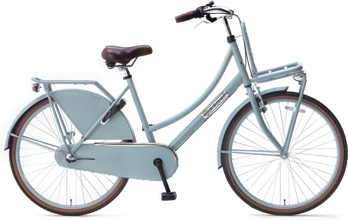 Popal Daily Dutch Basic+  Kinderfiets - 26 inch - Matblauw