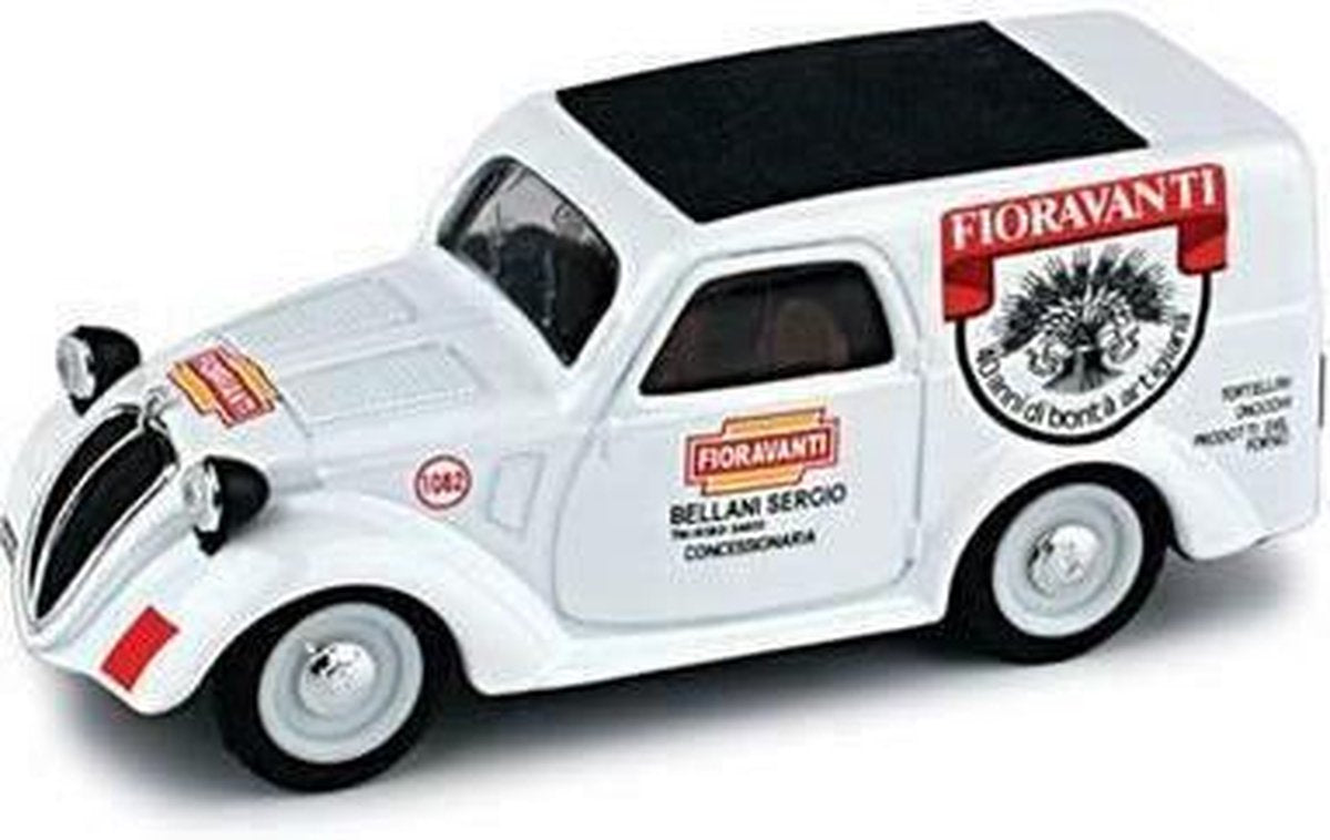 Fiat 500B Van Fioravanti 1950 White