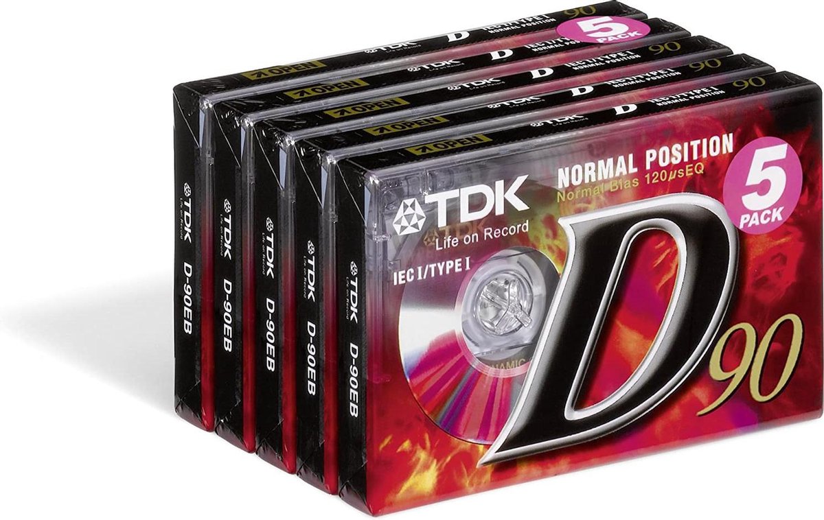 TDK 5 x D-90