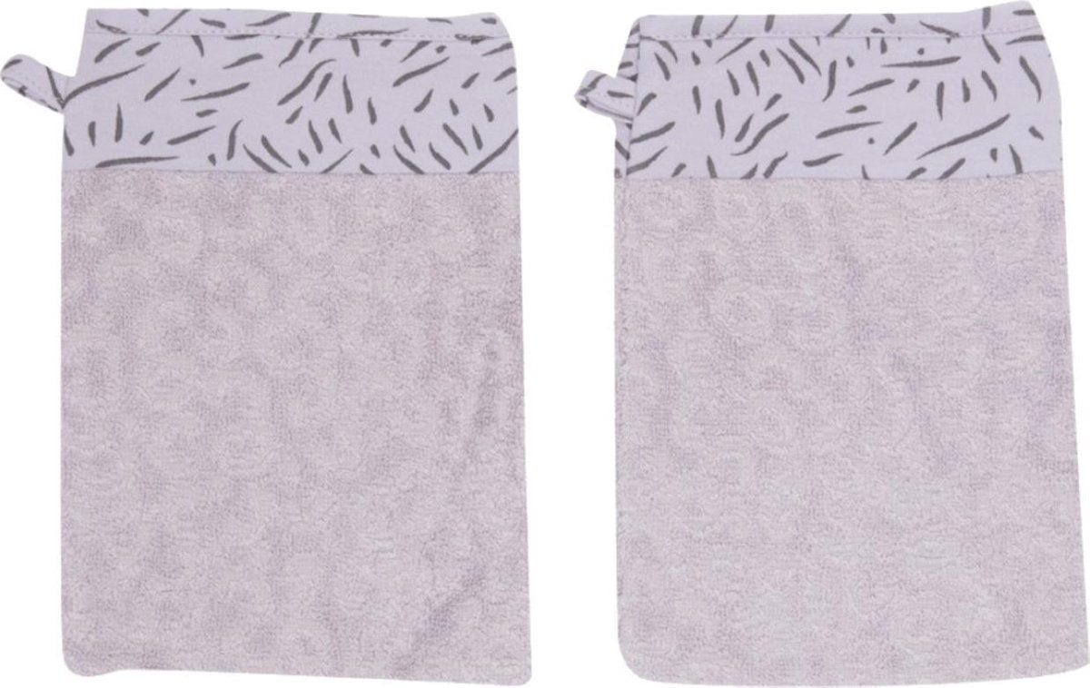 bébé-jou Fabulous Washandjes 2 stuks - Zebra