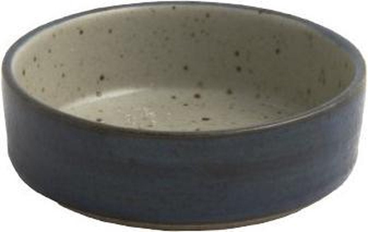 OSKAR LEA klein schaaltje D9 cm  - set van 4 - donkerblauw / D9