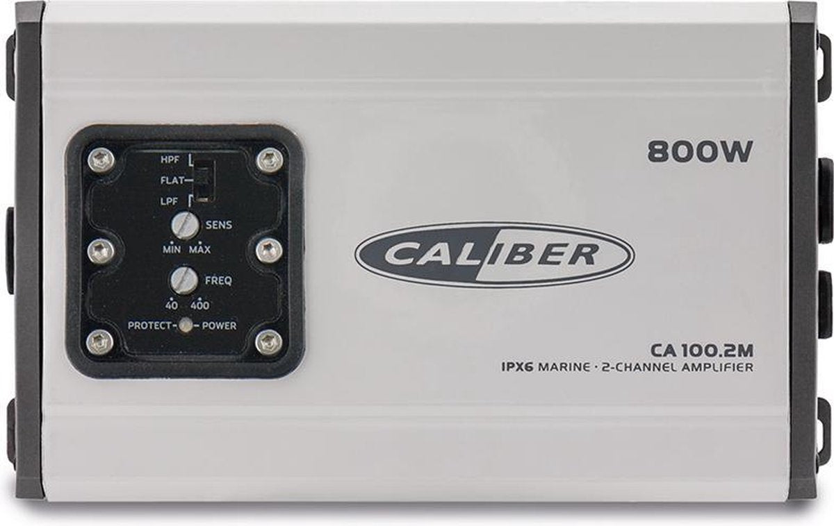 Caliber CA100.2M - Marine versterker -  2 kanaals - 800 Watt