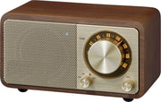 Sangean Genuine Mini - WR-7 - Mini FM-radio met Bluetooth en houten kast - Kersenhout