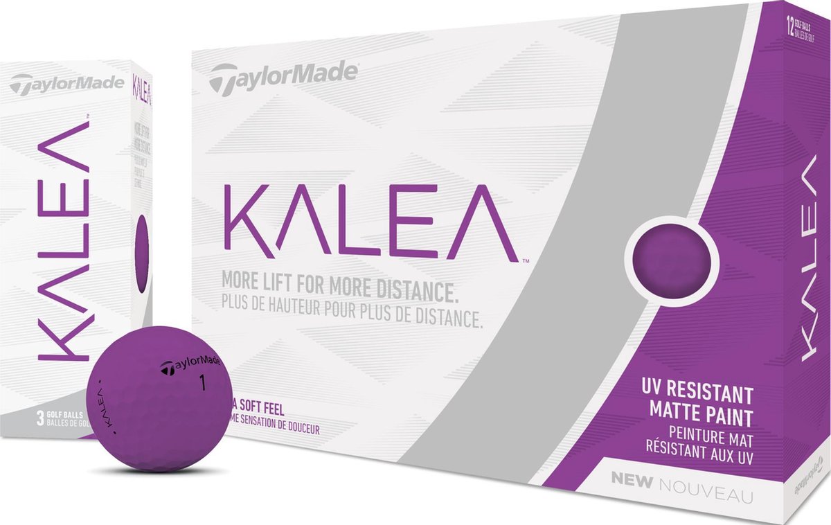 TaylorMade Kalea Ladies 2019 Golfballen - Dozijn - Paars