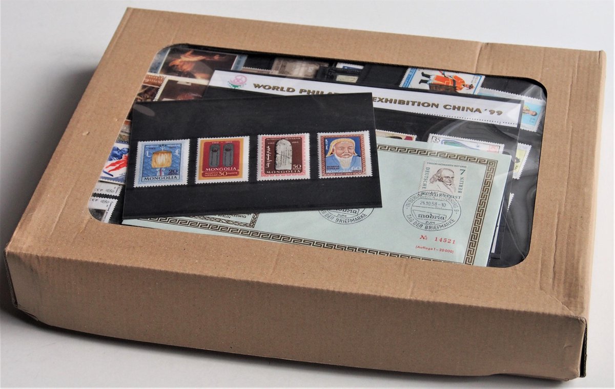 Verrassingsdoos Postzegels Wereld