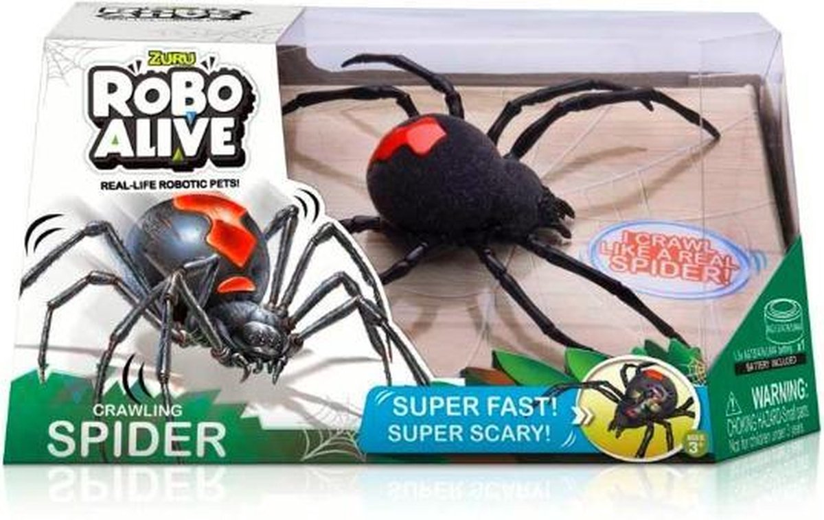 Zuru levende Spin voor Halloween 15 cm