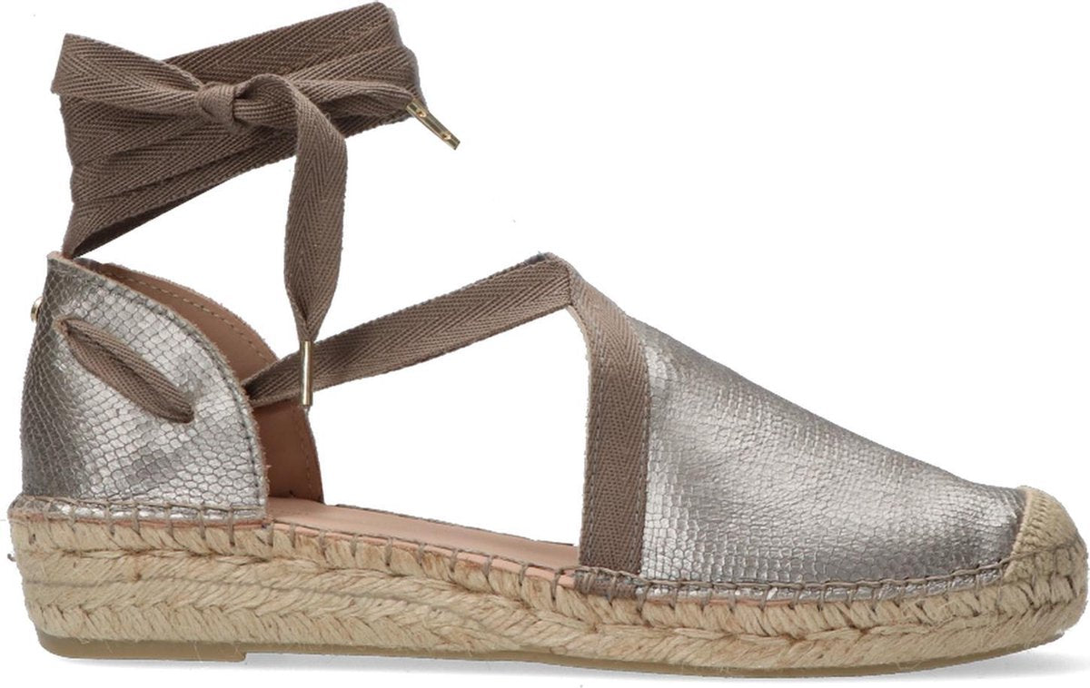 Fred de la Bretoniere 152010176 Espadrilles - Dames - Taupe - Maat 41