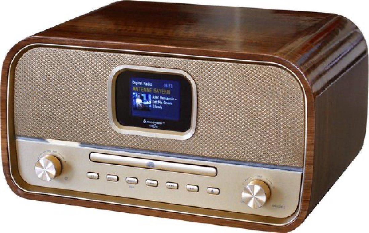 Soundmaster DAB970BRGOLD Stereo DAB+ radio