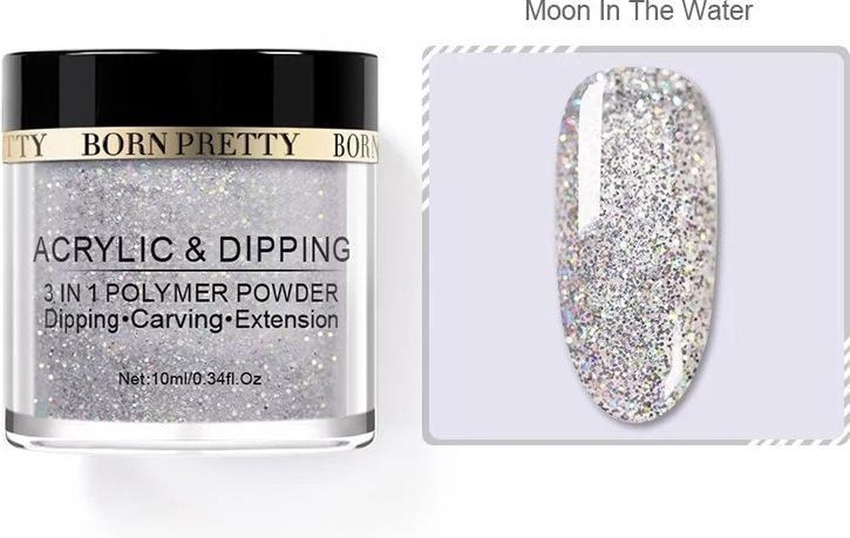 Born Pretty Acrylic & Dipping 3 in 1 Polymer Colour powder|In The Water |ADP23| Dipping - Carving - Extension|Nagel poeder