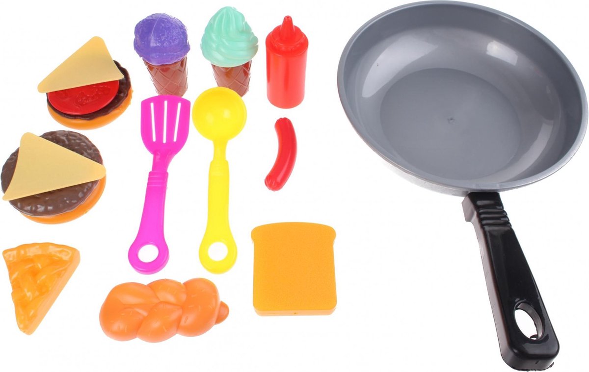 Johntoy Koekenpanset Met Hamburger Home And Kitchen 20-delig