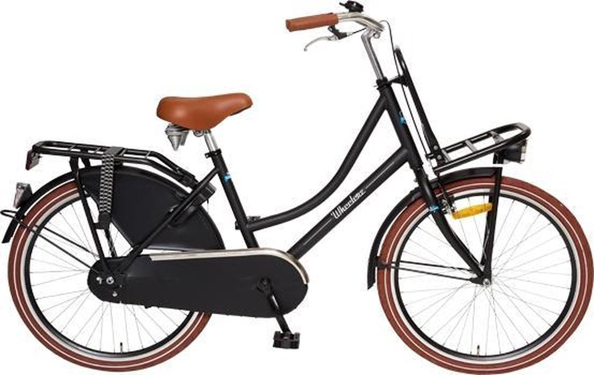 Wheelerz Cargo Transportfiets 24 Mat Zwart