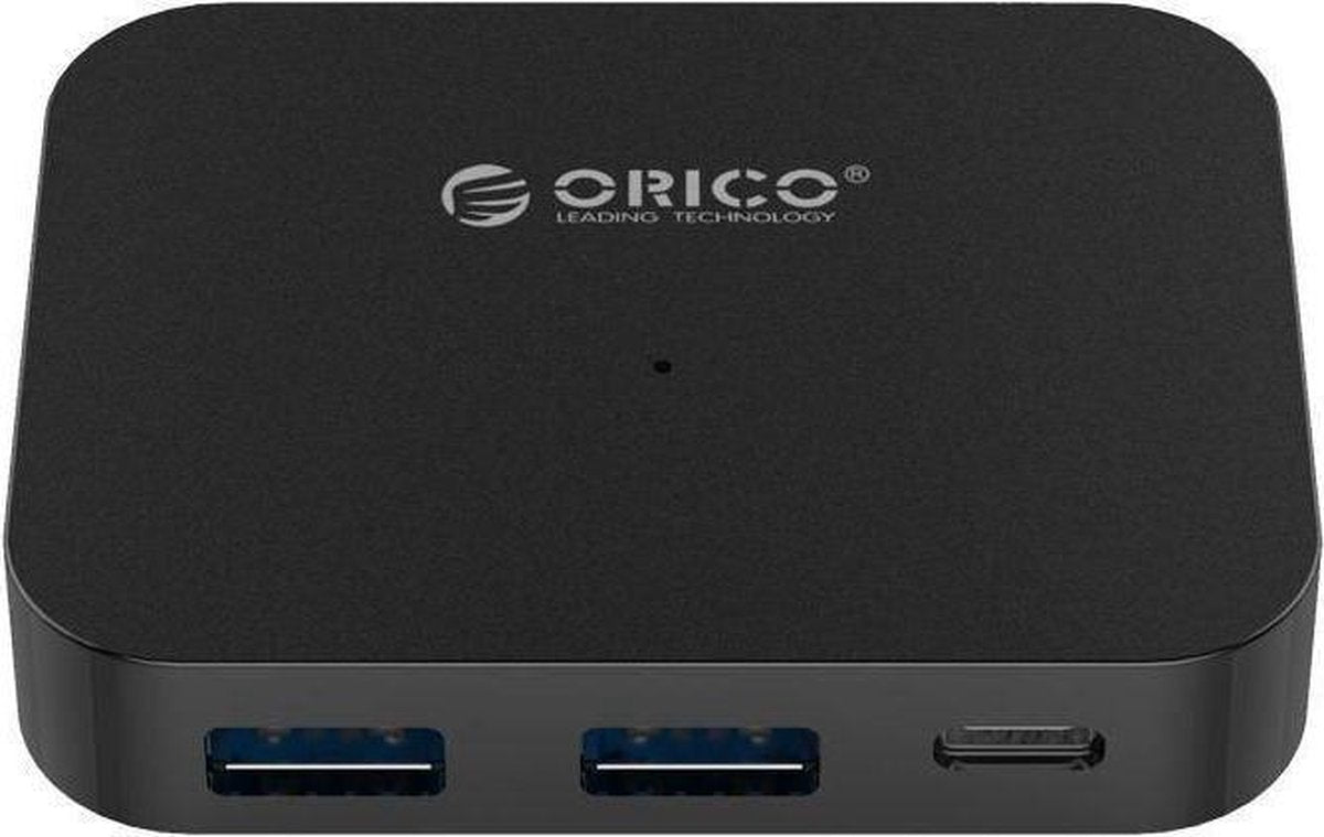 Orico - USB3.0 type-C Hub met 2x USB Type-A en 2x USB Type-C - OTG - Zwart