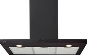 ETNA AB690ZT - Wandschouw afzuigkap slimline - Zwart