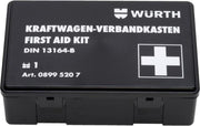 WURTH VERBANDTROMMEL VOOR AUTO - EHBO KIT - EERSTEHULPDOOS - EERSTE HULP DOOS
