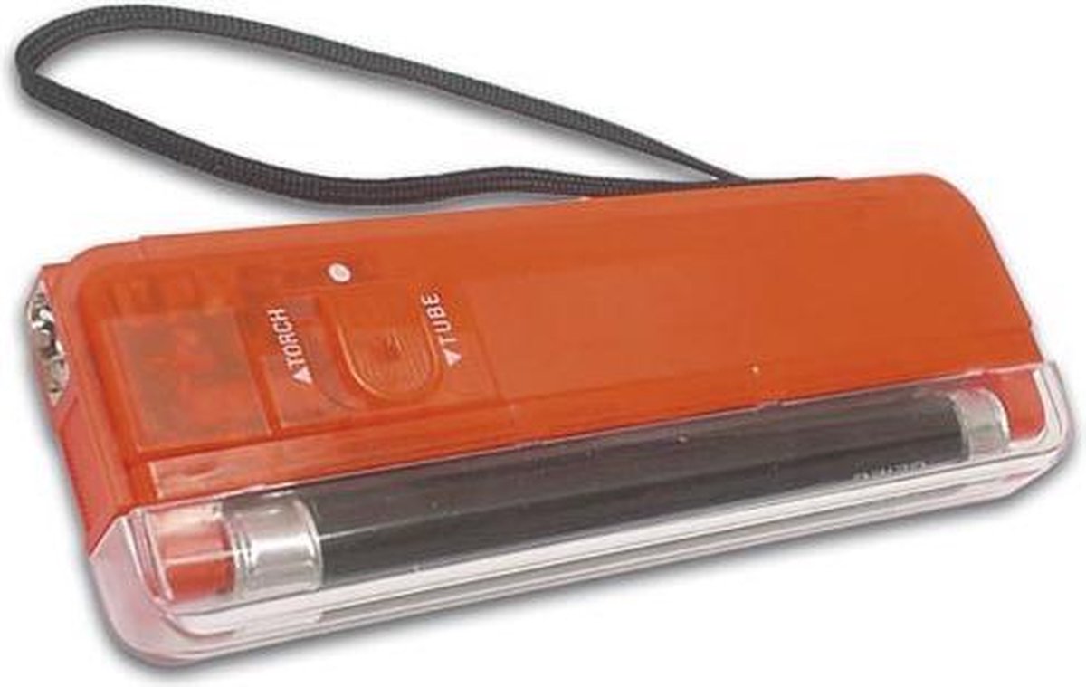 Mini Uv Lamp + Spot / Rood