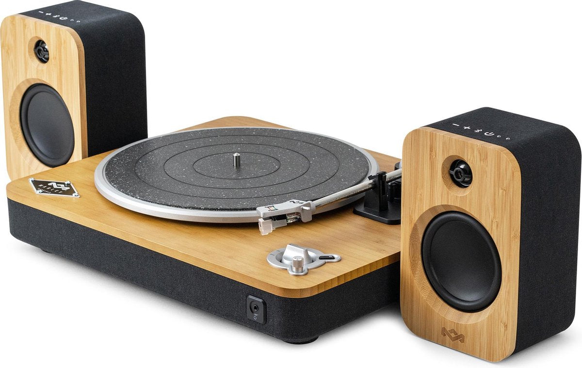 Marley Platenspeler met speakers - Stir It Up Wireless met Duo Bundel