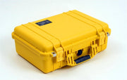 Peli 1500 Waterdichte Camerakoffer Geel met Foam Interieur