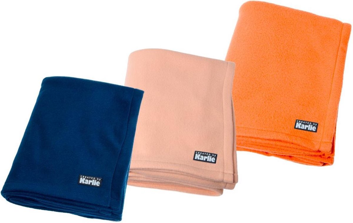 Pet blanket cosy orange 96 x 143 cm
