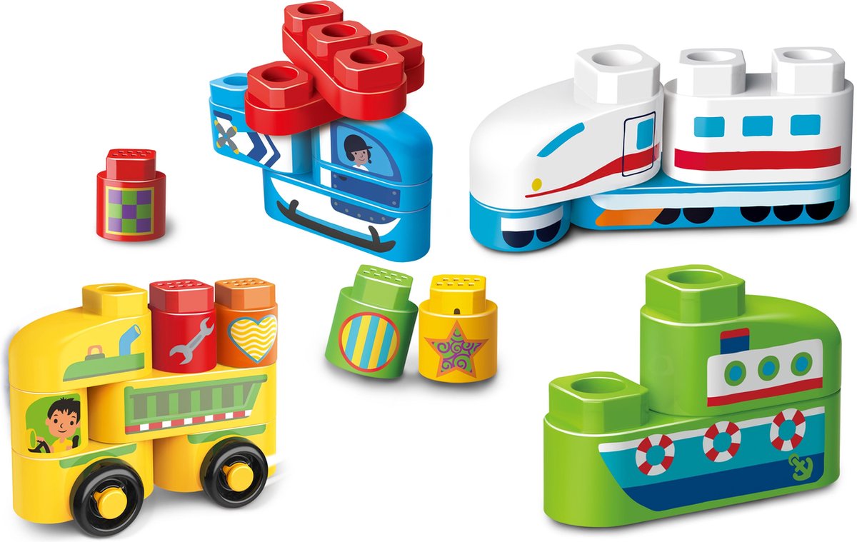 Bla-Bla-Blocks - Voertuigenset