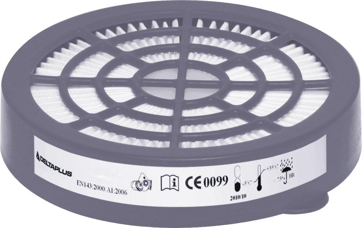 SET VAN 2 FILTERPATRONEN P3 VOOR HALFGELAATSMASKER DE SERIE M6000 JUPITER