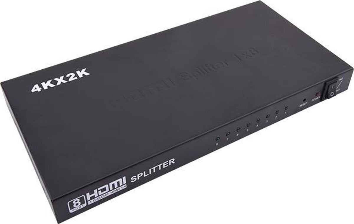 Garpex® HDMI Switch - Splitter - 8 Poorts - 4K - 60Hz